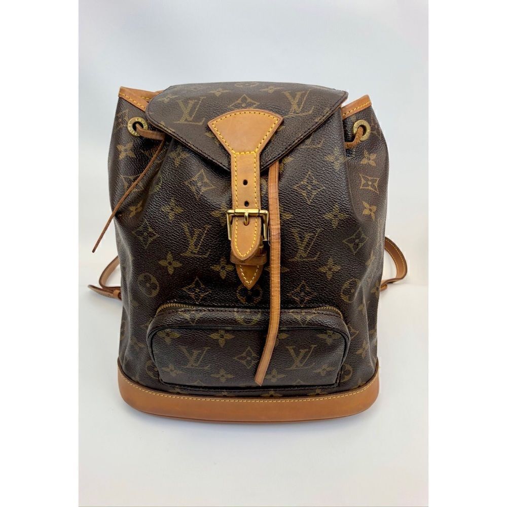 LOUIS VUITTON 1997 AUTHENTIC VINTAGE MONOGRAM CANVAS MONTSOURIS MM #SP09…